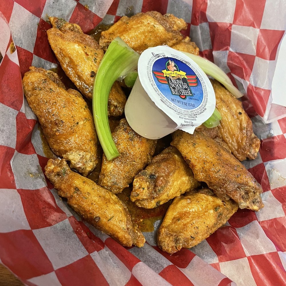 Anchor Bar - Chicken Wings: Buffalo Ranch "dry rub" - American Near Me - Amherst, New York Anchor Bar - Chicken Wings: Buffalo Ranch "dry rub" - American Near Me - Amherst, New York