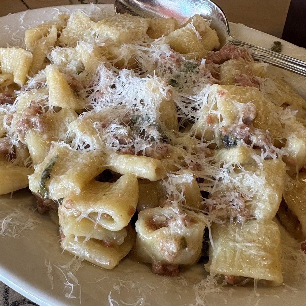 Ciccio - Mezze Rigatoni (pork belly, chard, prosciutto) - Pizza Near Me - Yountville, California