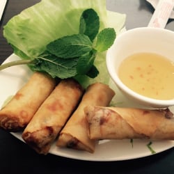 Caphe Guests - Crispy, light and packs full of flavour, the pork spring rolls