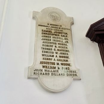 Historic 1767 Chowan County Courthouse - Signage - Historical Tours Near Me - Edenton, North Carolina