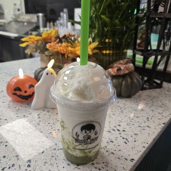 Boba Boy Café - Pistachio kataifi yogurt (5/5) - Bubble Tea Near Me - Henderson, Nevada Boba Boy Café - Pistachio kataifi yogurt (5/5) - Bubble Tea Near Me - Henderson, Nevada