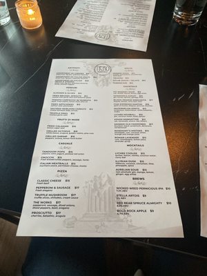 Menu photo 5 Nero Washington, DC, DC