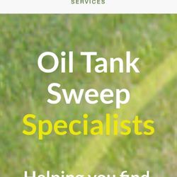 Hawkeye Services - Specializing in oil tank sweeps throughout New Jersey.