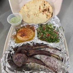 REMI PLATTER
LAMB, HUMMUS, TABOULEH, RICE and PITA
