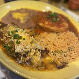 2 Cheese Enchiladas with Extra Cheese Combination