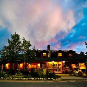 Wild Basin Lodge - The Wild Basin Lodge at sunset - Hotels Near Me - Allenspark, Colorado Wild Basin Lodge - The Wild Basin Lodge at sunset - Hotels Near Me - Allenspark, Colorado