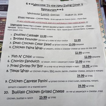 Ewing Diner - Specials - Diners Near Me - Ewing, New Jersey