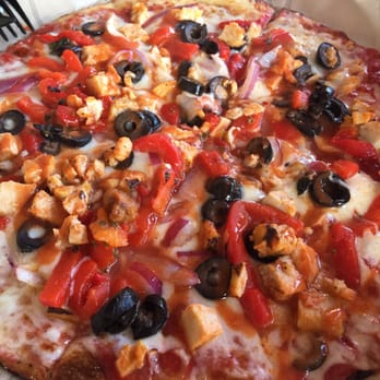 Pieology Pizzeria - spicy chicken for mama - Pizza Near Me - Walnut, California Pieology Pizzeria - spicy chicken for mama - Pizza Near Me - Walnut, California
