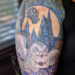 Vivid Tattoo - My Harry Potter tattoo by Rosie!
