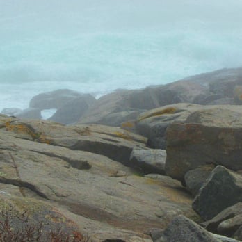 White Head Trail - Usually foggy by the ocean - Hiking Near Me - Monhegan, Maine
