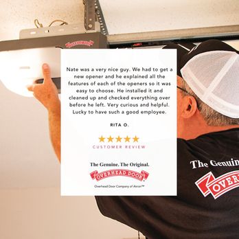 Overhead Door - We deeply value our customers and love hearing about the 5-star experiences they have with our team! - Garage Door Services Near Me - Cuyahoga Falls, Ohio Overhead Door - We deeply value our customers and love hearing about the 5-star experiences they have with our team! - Garage Door Services Near Me - Cuyahoga Falls, Ohio