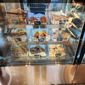 Uncle Stevey's Bagels - Selection at 7:40am. - Bagels Near Me - El Segundo, California