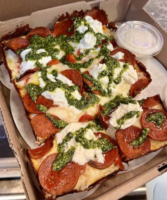 Wrecktangle Pizza by null