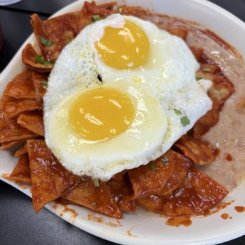 Kay's Kafe - Dairy free, gluten free chilaquiles with red sauce - Cafes Near Me - Phoenix, Arizona