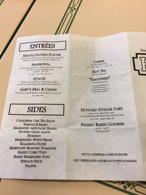 Menu photo 2 Hamilton Whole Foods Hamilton, NY