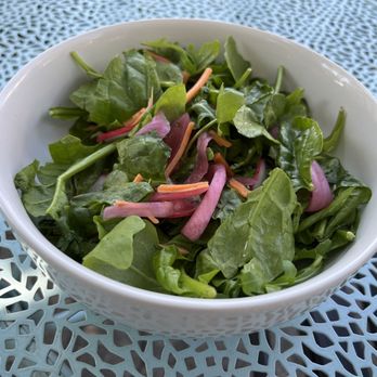 The Literary - Side salad. The ingredient was quite fresh - Bookstores Near Me - Champaign, Illinois