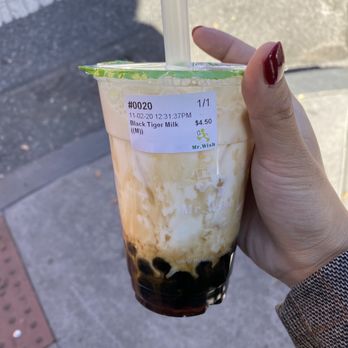 Mr Wish - Medium Black Tiger Milk - Bubble Tea Near Me - Philadelphia, Pennsylvania Mr Wish - Medium Black Tiger Milk - Bubble Tea Near Me - Philadelphia, Pennsylvania