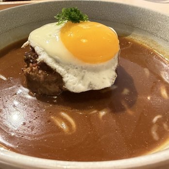 Omuomu - Black Truffle Omurice with Angus Short Rib Hamburger Steak - Japanese Near Me - Las Vegas, Nevada