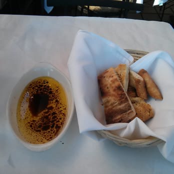 Cafe Santorini - Pita bread w/ balsamic and oil - Italian Near Me - Pasadena, California Cafe Santorini - Pita bread w/ balsamic and oil - Italian Near Me - Pasadena, California