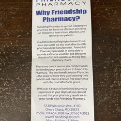 Friendship Pharmacy - 1.15.22