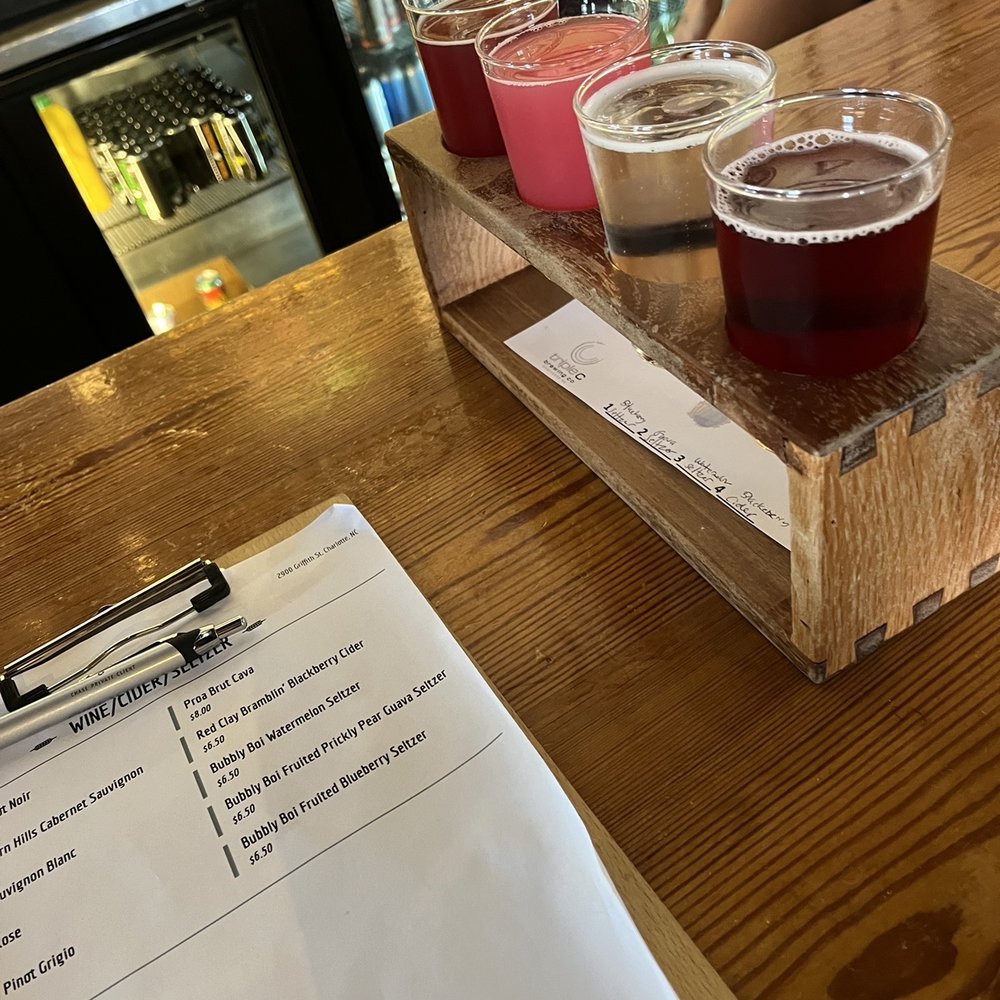 Triple C Brewing Company - Flight - Breweries Near Me - Charlotte, North Carolina Triple C Brewing Company - Flight - Breweries Near Me - Charlotte, North Carolina