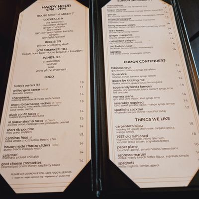 Menu photo 3 The Edmon Los Angeles, CA