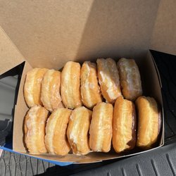 Port Union Bakery - Mostly glazed donuts and 2 chocolate