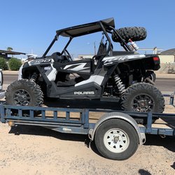 Phoenix ATV and Jet Ski Rental - Rzr we rented for the day and trailer included in rental price.