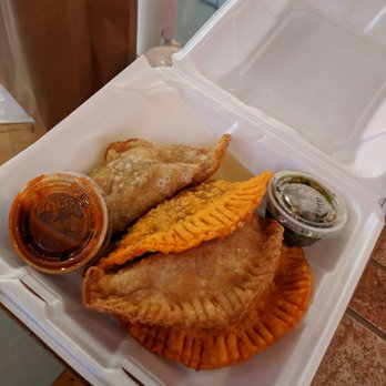 Hatch 44 Cafe - One of each empanada - cheese, beef, chicken and pulled pork. - Cafes Near Me - Metuchen, New Jersey Hatch 44 Cafe - One of each empanada - cheese, beef, chicken and pulled pork. - Cafes Near Me - Metuchen, New Jersey