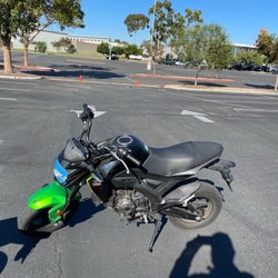 URide Motorcycle Training - My steed during the riding sessions.