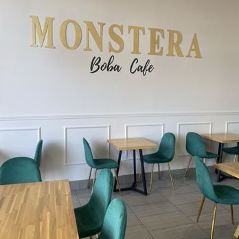 Monstera Boba Cafe - Inside - Bubble Tea Near Me - Tujunga, California