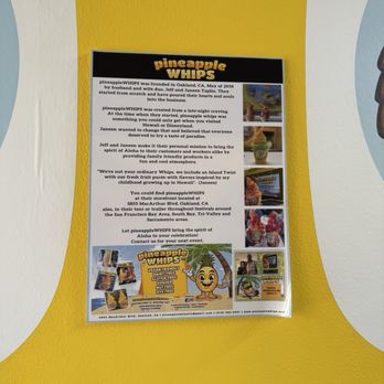 Pineapple Whips - Ice Cream & Frozen Yogurt Near Me - Oakland, California Pineapple Whips - Ice Cream & Frozen Yogurt Near Me - Oakland, California