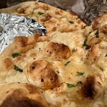 Bombay Bites - Garlic Naan - Indian Near Me - Centreville, Virginia