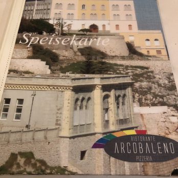 Arcobaleno - Menu - Pizza Near Me - Unterseen, BE
