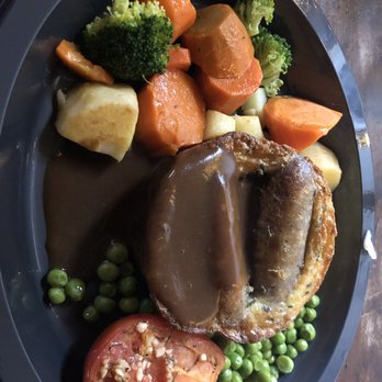 Leaky Cauldron™ - Toad in hole - British Near Me - Orlando, Florida