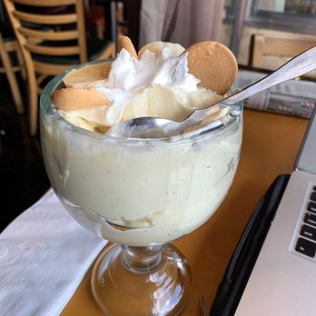 One World - Banana pudding w Nilla wafers - New American Near Me - Peoria, Illinois One World - Banana pudding w Nilla wafers - New American Near Me - Peoria, Illinois