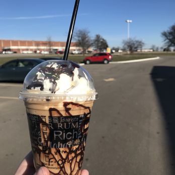 Coffee Beanery - Flint - Black and White Frappalatte - Coffee & Tea Near Me - Flint, Michigan