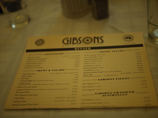 Gibsons Bar & Steakhouse by null