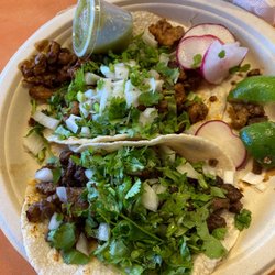 Tacos carne asada y pastor