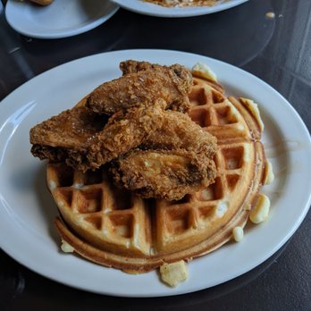 Simply Soulful - Chicken & waffles ($12.95) - Aug 2019 - Desserts Near Me - Seattle, Washington Simply Soulful - Chicken & waffles ($12.95) - Aug 2019 - Desserts Near Me - Seattle, Washington
