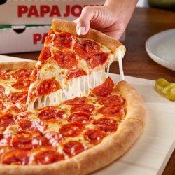 Papa Johns Pizza - Your choice of crust covered with our signature pizza sauce, real cheese made from mozzarella, and pepperoni...