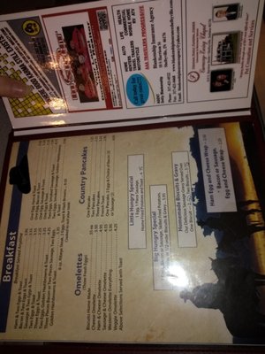 Menu photo 1 Chaperral Cafe Shelbyville, IN Menu photo 1 Chaperral Cafe Shelbyville, IN