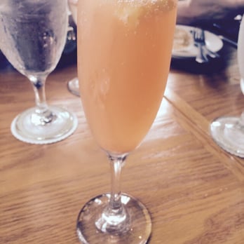 Backstreet Cafe - Blood orange mimosa - New American Near Me - Houston, Texas