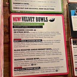 Menu Menu
