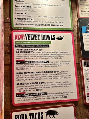 Menu photo 4 Velvet Taco Atlanta, GA Menu photo 4 Velvet Taco Atlanta, GA