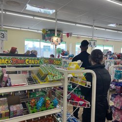 Dollar Tree - Crazy line & 1 cashier at dollar tree. Kinda sucks.