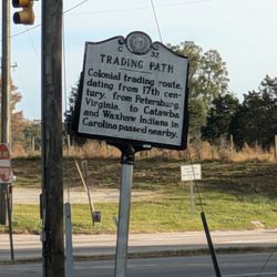 Trading Path Historical Marker - Trading Path Historical Marker, Mason Road, Durham