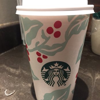 Starbucks - Holiday Cup 2018- Caramel Apple Spice - Coffee & Tea Near Me - San Diego, California