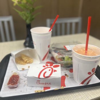 Chick-fil-A - Chick-fil-A Waffle Potato Fries- chicken Chick-fil-A- Nuggets Meal Spicy Southwest Salad - Fast Food Near Me - Elkton, Maryland