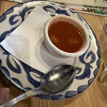 Barrio Queen - Sample of the menudo before ordering it - Mexican Near Me - Avondale, Arizona